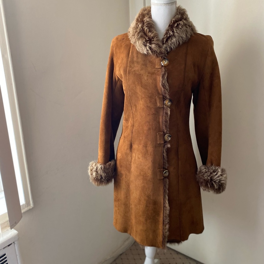 Carolina Herrera Shearling Coat